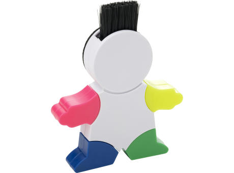 Textmarkerin Figur-Form aus Kunststoff Ella