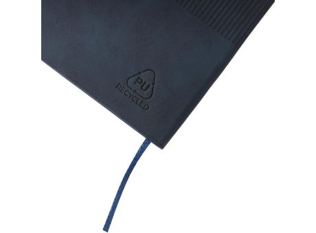 Recyceltes PU-Notizbuch (A5) Elian