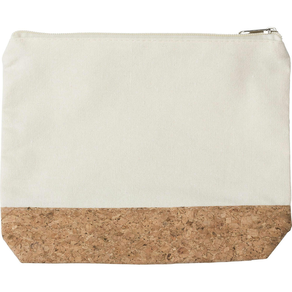 Kulturtasche Teagan | Baumwolle | Kork | 0,5 l