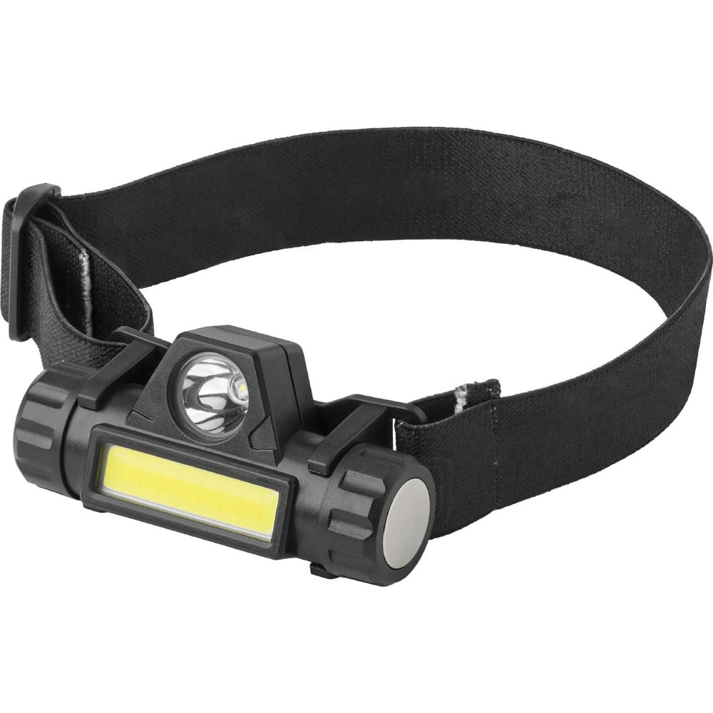 Stirnlampe Mina | Kunststoff | LED + COB | USB-C aufladbar