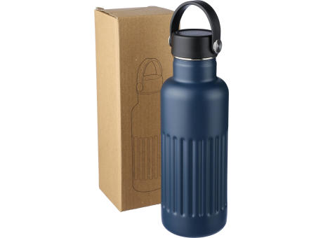 Recycelte doppelwandige Trinkflasche aus Edelstahl (500 ml), Lior