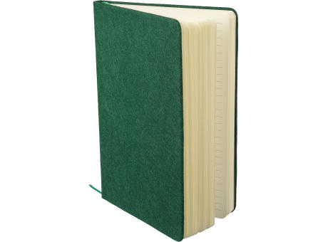 Notizbuch aus recyceltem Filz (A5) Dario