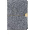 Notizbuch aus recyceltem Filz (A5) Dario