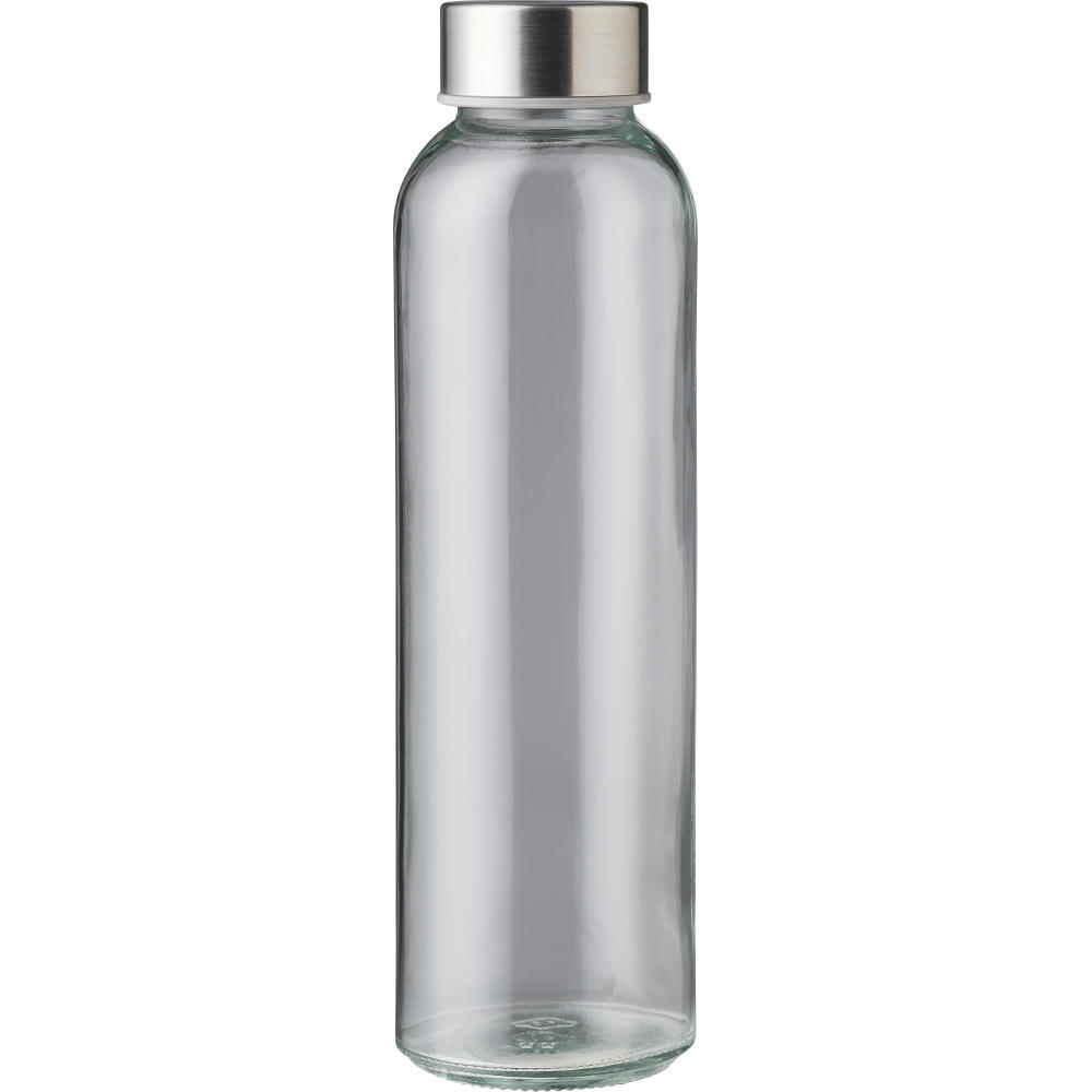 Trinkflasche Maxwell | Glas | Edelstahldeckel | 500 ml