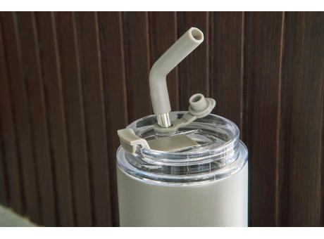 Doppelwandige Edelstahl-Trinkflasche (500 ml) Omari