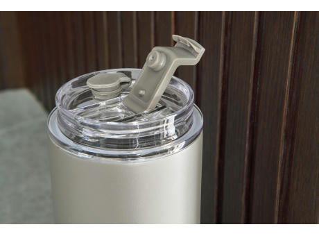 Doppelwandige Edelstahl-Trinkflasche (500 ml) Omari