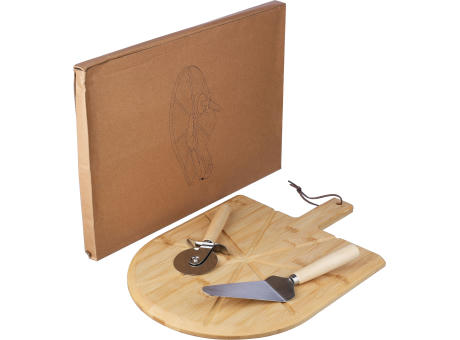 Pizzabrett aus Bambus Vale