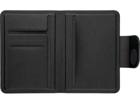 Recycelter PU-Reisepasshalter Mavi