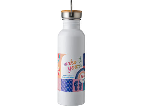 Edelstahl Trinkflasche Mohnblume