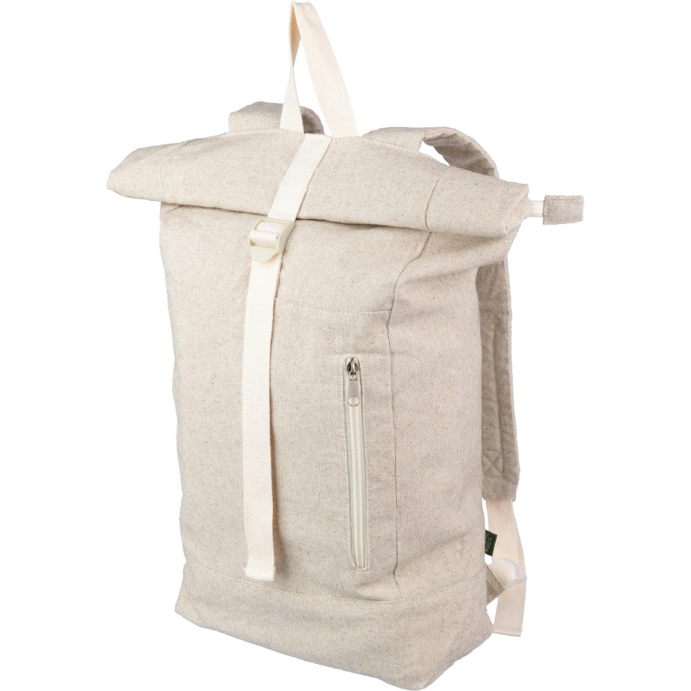 Rucksack Margarete | Hanf | Rolltop | 24 l
