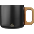 Becher Dwight | Edelstahl | Holzgriff | 400 ml