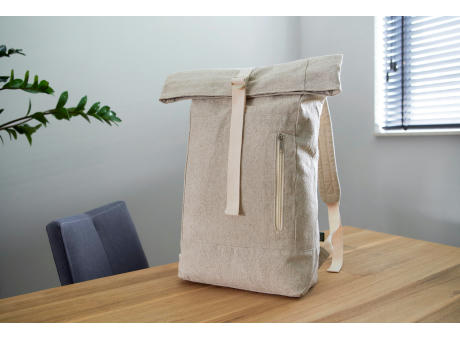 Rucksack Margarete | Hanf | Rolltop | 24 l