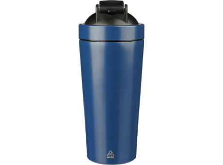 Einwandige Trinkflasche aus recyceltem Edelstahl (750 ml) Orla