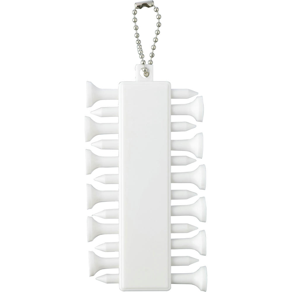 Golftee-Set Aveline aus recyceltem ABS