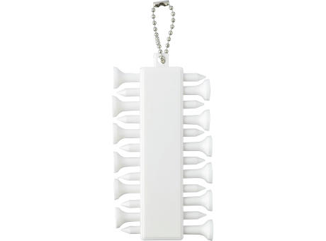 Golftee-Set Aveline aus recyceltem ABS