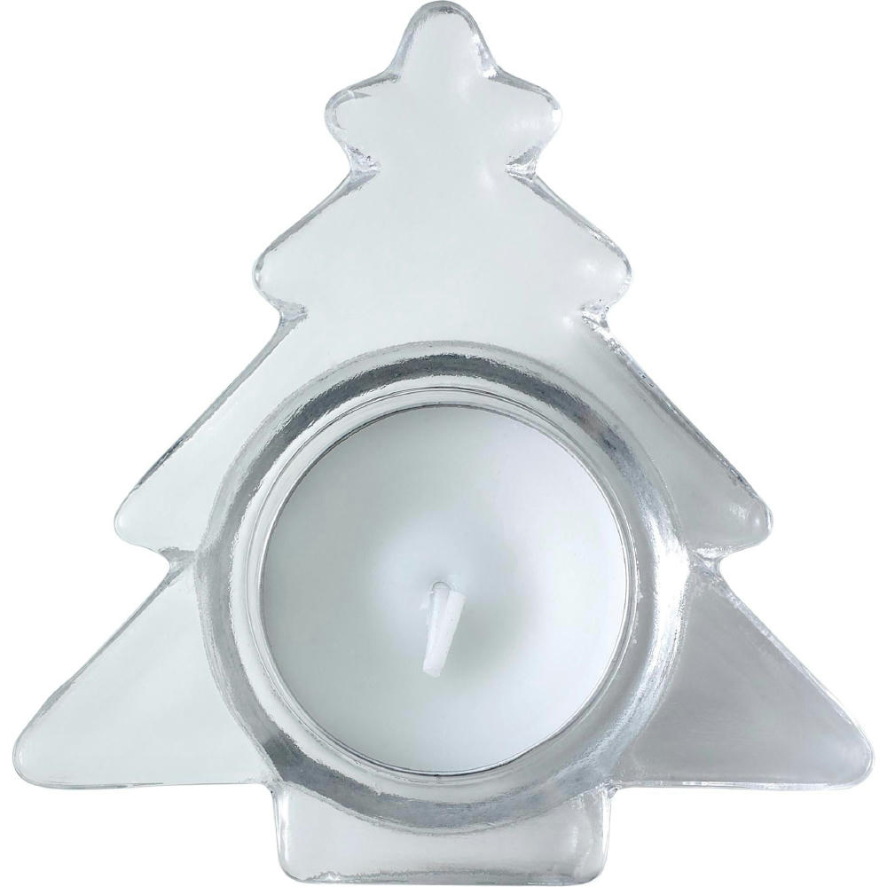 Teelichthalter Casey | Glas | Weihnachtsbaum