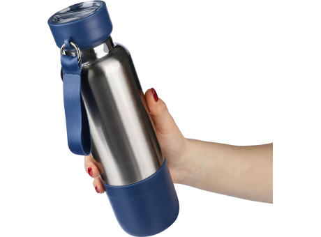 Doppelwandige Edelstahl-Trinkflasche (500 ml) Zev