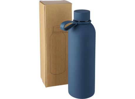 Doppelwandige Trinkflasche aus recyceltem Edelstahl (500 ml) Sena