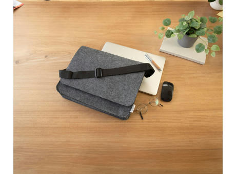 Laptoptasche Layla | Filz | 15 Zoll | Klettverschluss