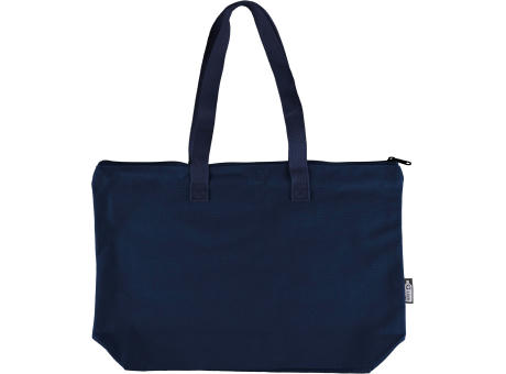 Tragetasche aus recyceltem Polycotton (330 g/m2) Malina