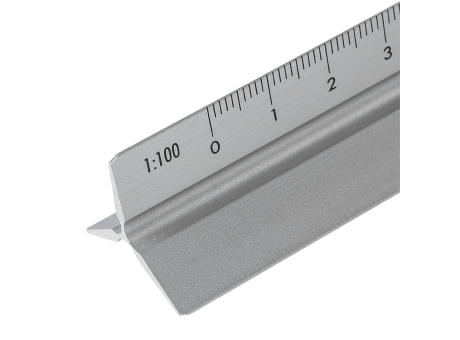 Aluminium-Dreiecklineal 30 cm Tavi
