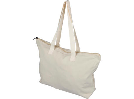 Tragetasche aus recyceltem Polycotton (330 g/m2) Malina