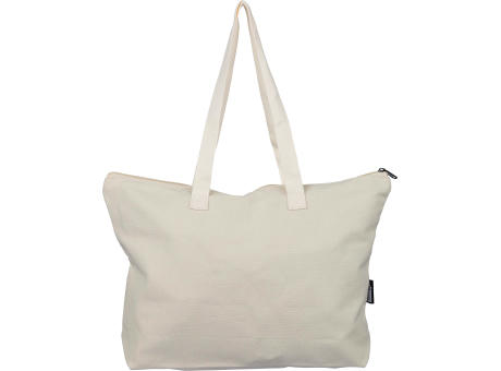 Tragetasche aus recyceltem Polycotton (330 g/m2) Malina