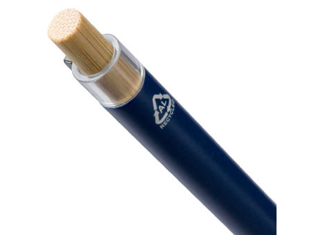 Recycelter Aluminium-Kugelschreiber mit Lackierung Maren