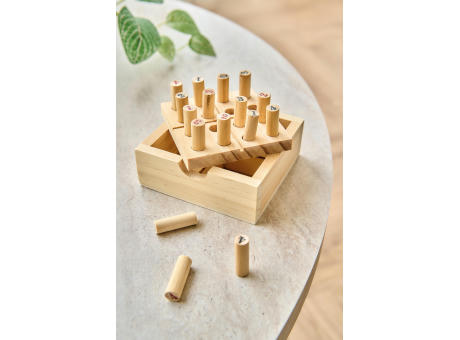 Mini-Sudoku-Set aus Kiefernholz Kenza