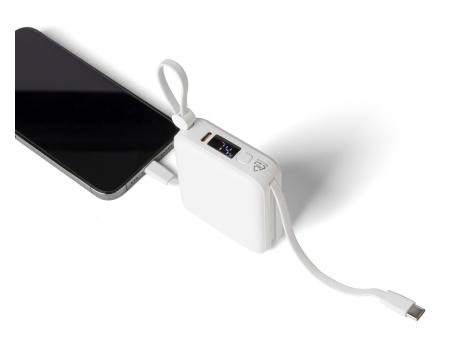 Recycelte ABS-Powerbank Jona