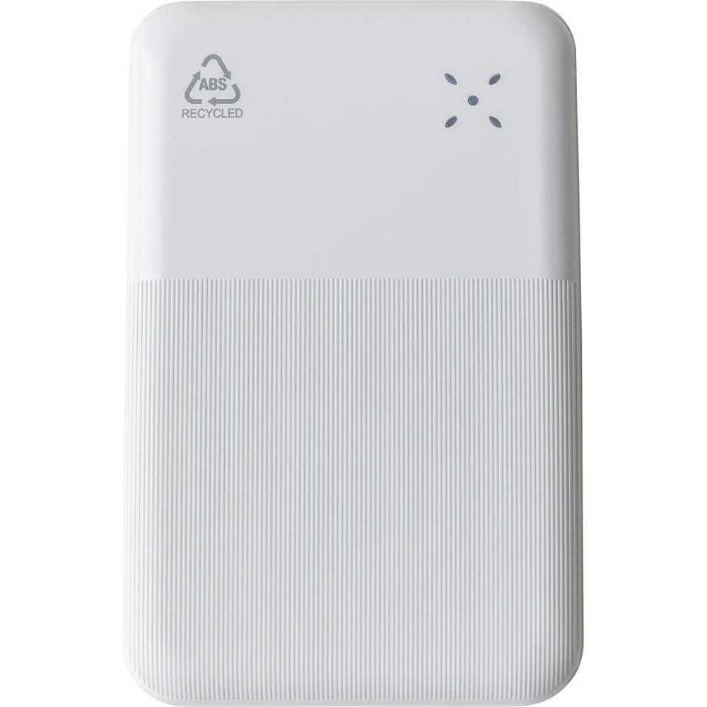 Recycelte ABS-Powerbank Tavi