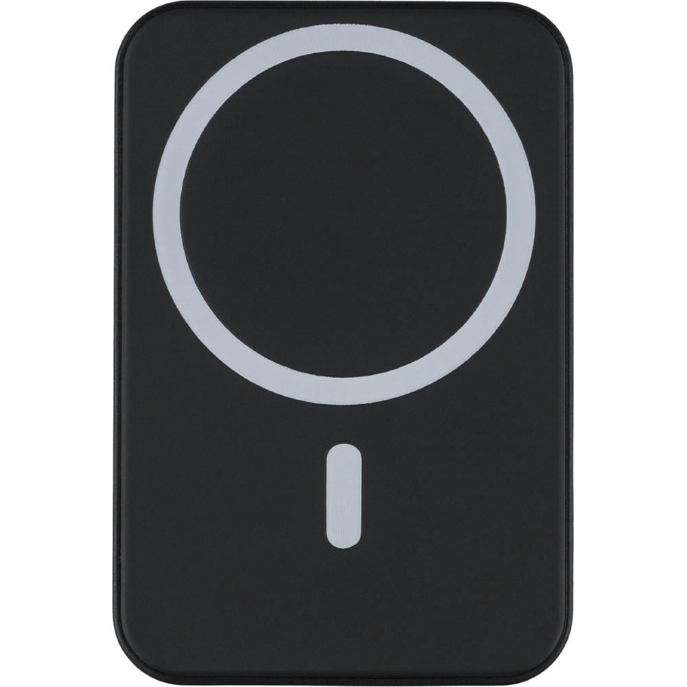 Recycelte ABS-Powerbank mit kabellosem Ladegerät Miren