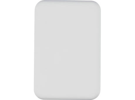 Recycelte ABS-Powerbank mit kabellosem Ladegerät Miren