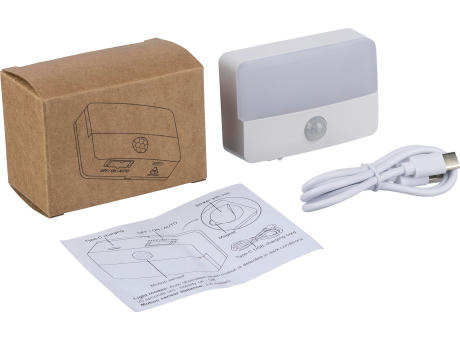 Recycelte wiederaufladbare ABS-Sensorleuchte Ari