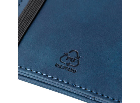Recycelter PU-Passhalter und Kofferanhänger Zani