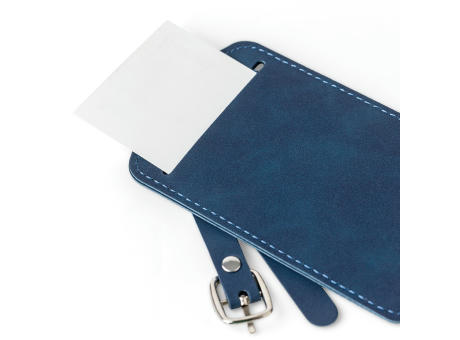 Recycelter PU-Passhalter und Kofferanhänger Zani