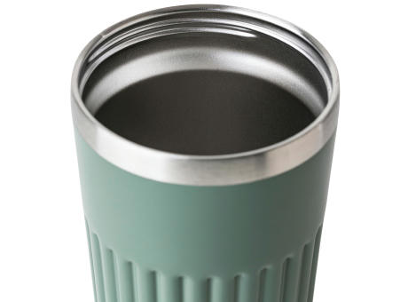 Reisebecher aus recyceltem Edelstahl (400 ml) Chiara
