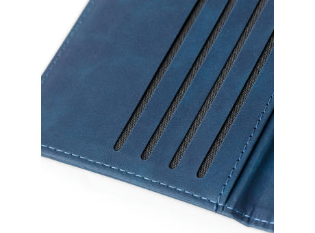 Recycelter PU-Passhalter und Kofferanhänger Zani