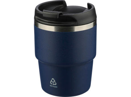 Recycelter Edelstahl-Becher mit doppelter Wand (175 ml) Oli