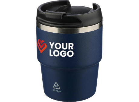 Recycelter Edelstahl-Becher mit doppelter Wand (175 ml) Oli