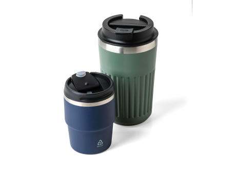 Recycelter Edelstahl-Becher mit doppelter Wand (175 ml) Oli