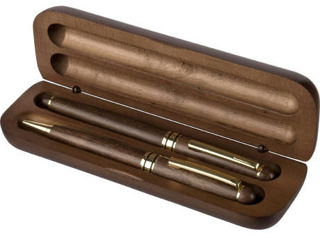 Walnussholz-Stiftset Adelina