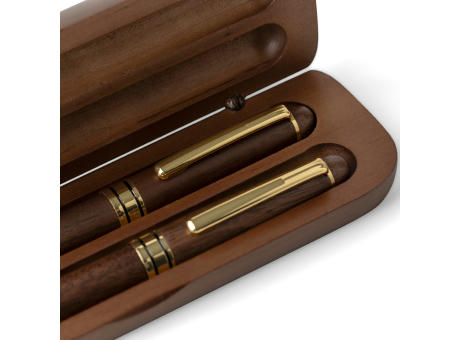 Walnussholz-Stiftset Adelina