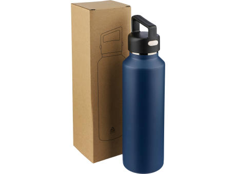 Recycelte doppelwandige Edelstahlflasche (600 ml) Mace