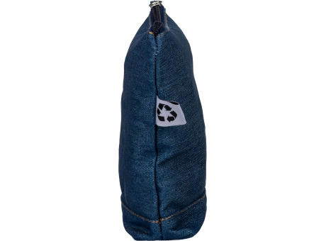 Kosmetiktasche aus recyceltem Denim Orin