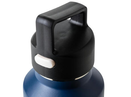 Recycelte doppelwandige Edelstahlflasche (600 ml) Mace