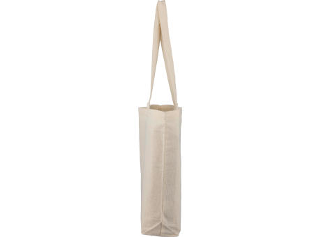 Einkaufstasche Isak | Baumwolle | Bodenfalte 10 cm