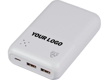 Recycelte ABS-Powerbank Rayen