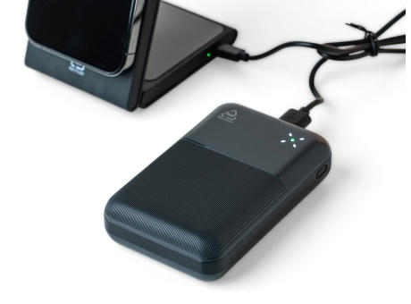 Recycelte ABS-Powerbank Rayen