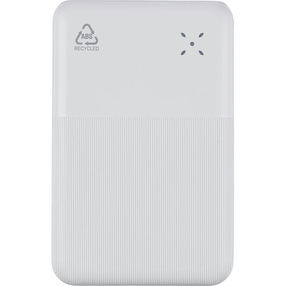 Recycelte ABS-Powerbank Rayen